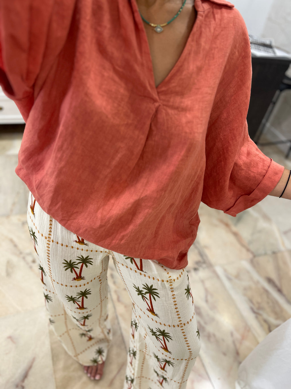 Blusa lino