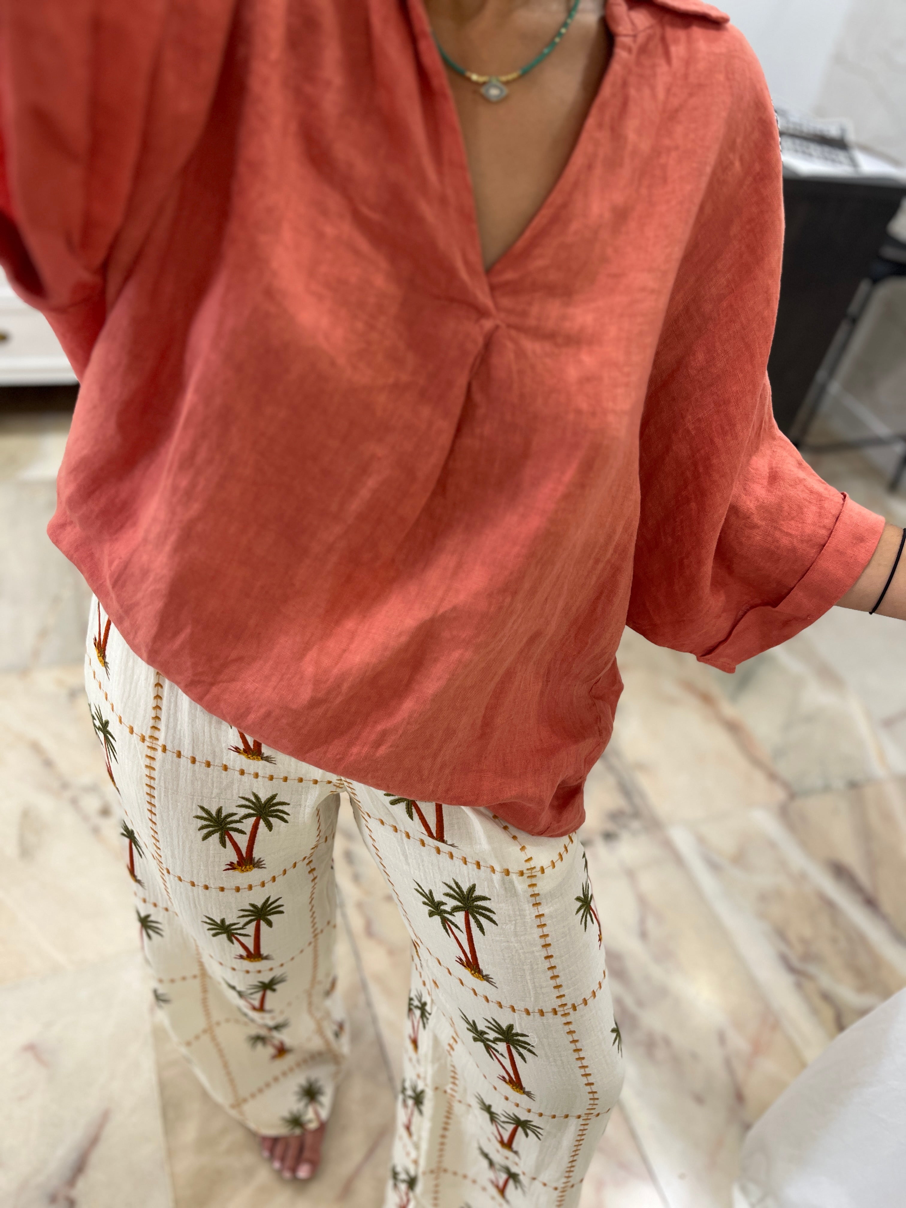 Blusa lino