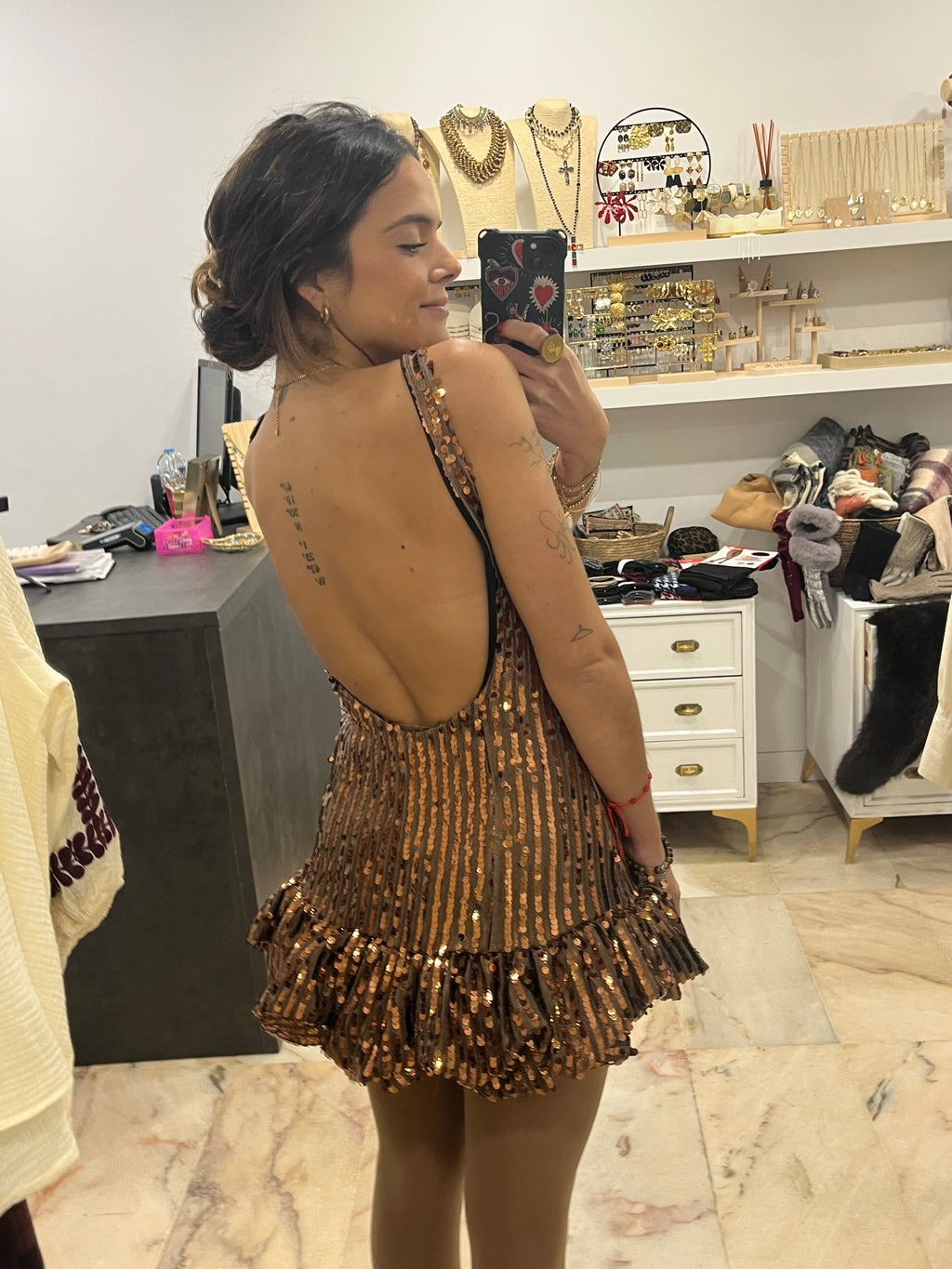 Vestido/mono mini