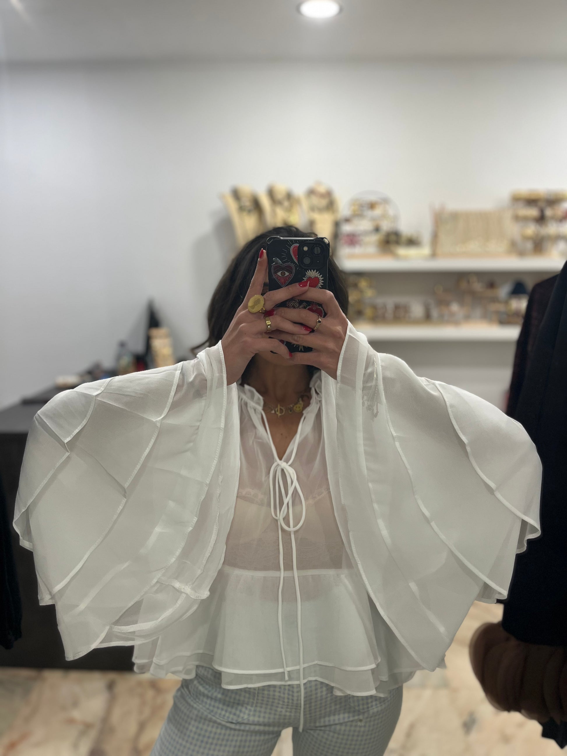 BLUSA VOLANTES