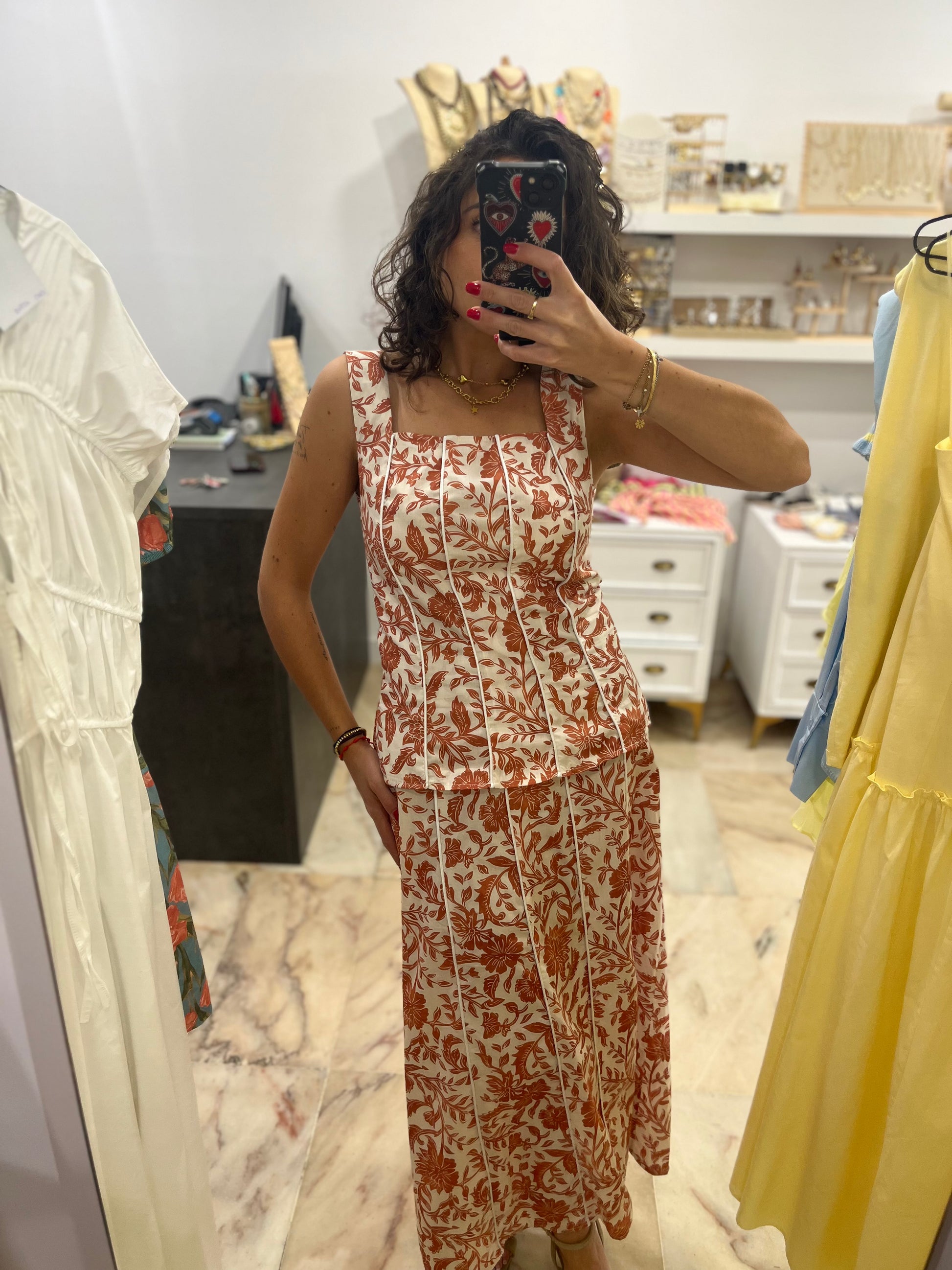 Conjunto flor