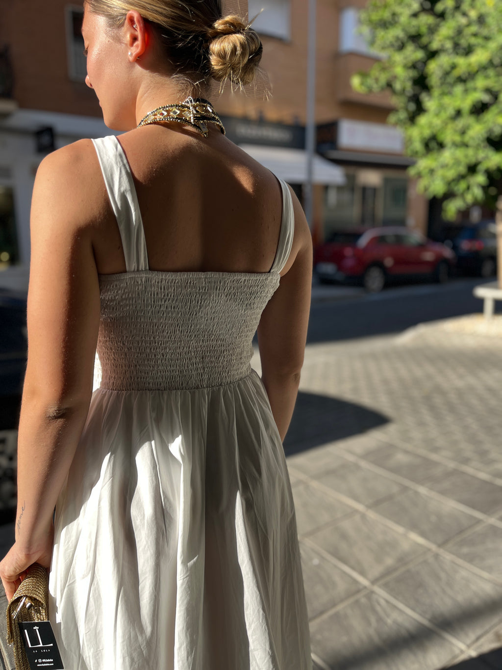 Vestido globo