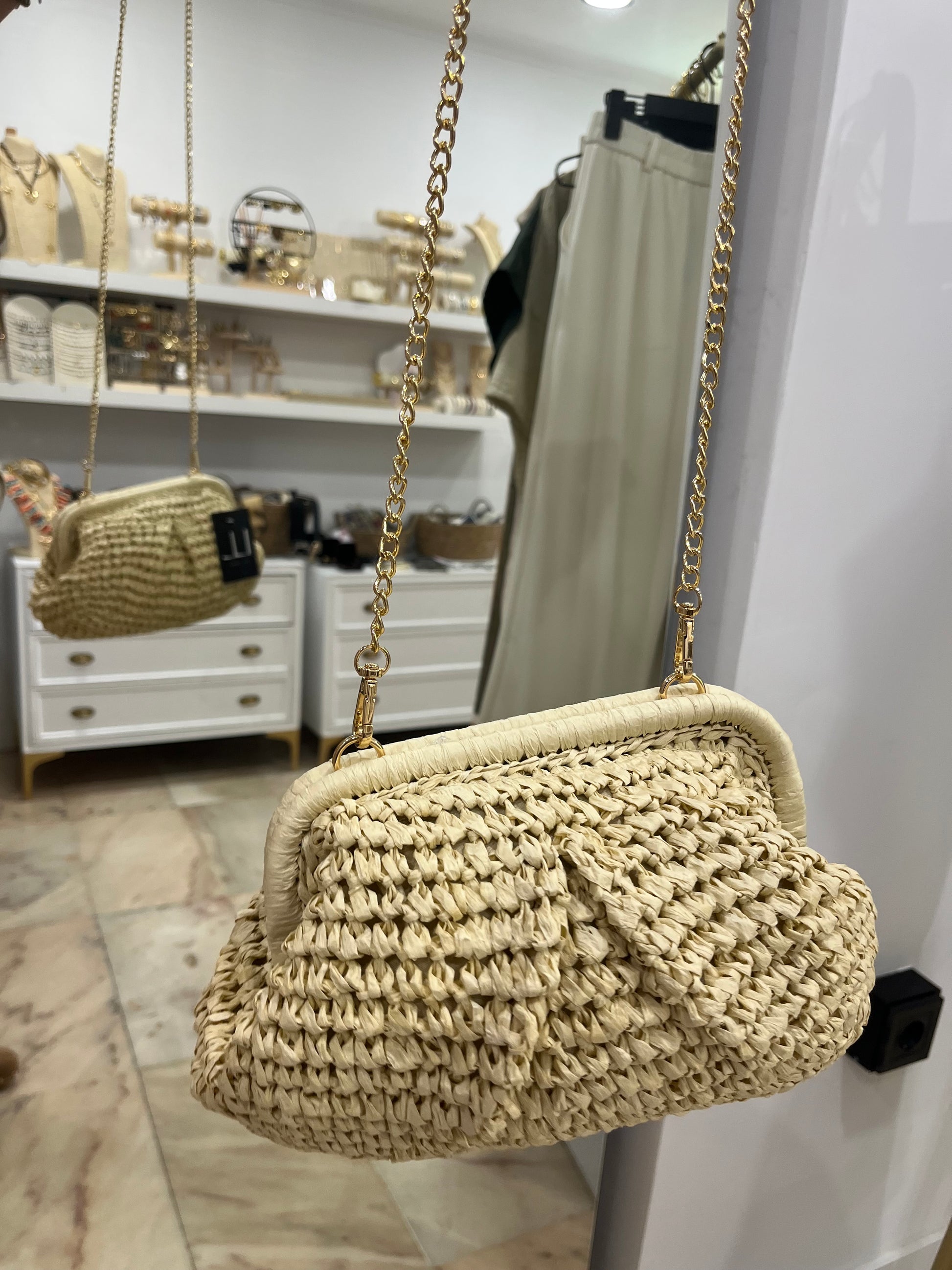 Bolso rafia