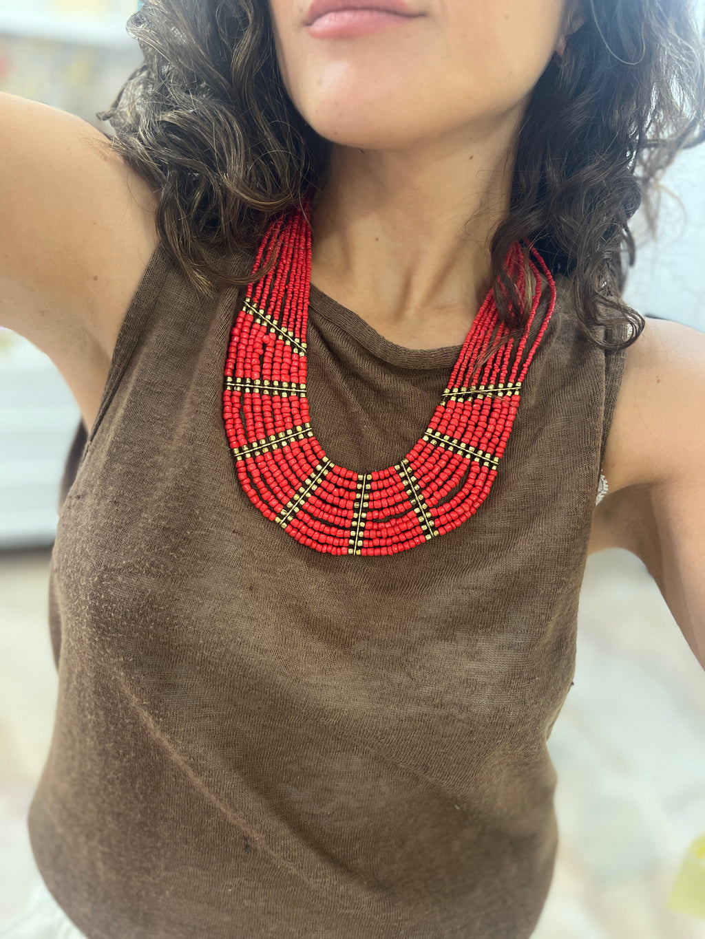 Collar rubí
