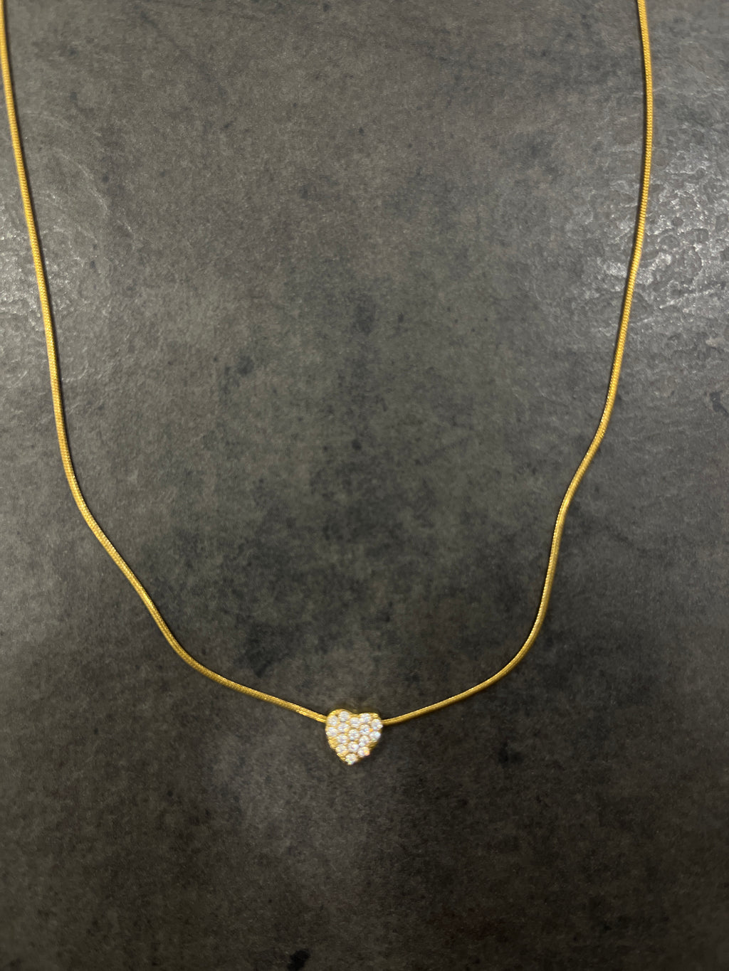 Collar corazón