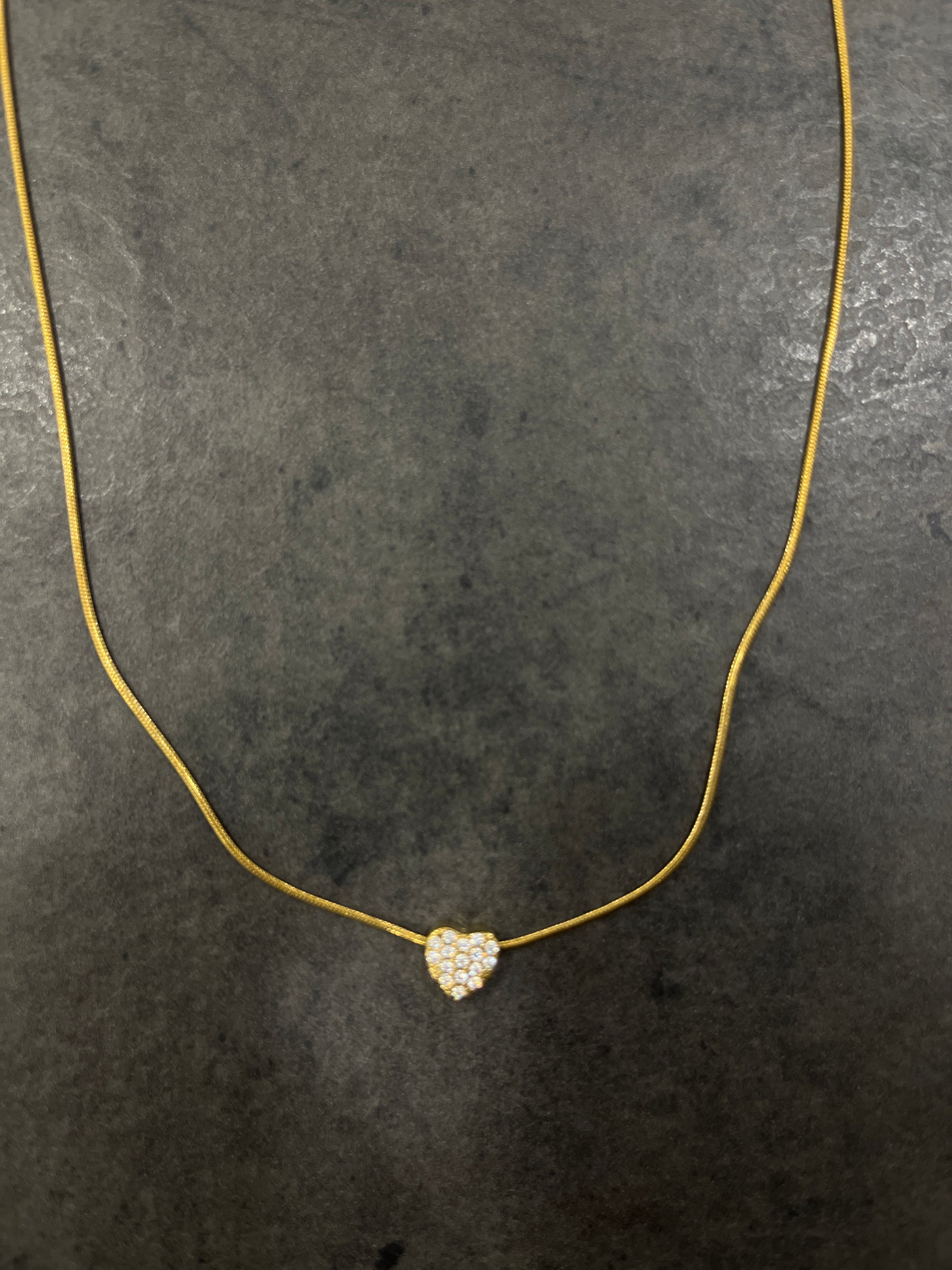 Collar corazón
