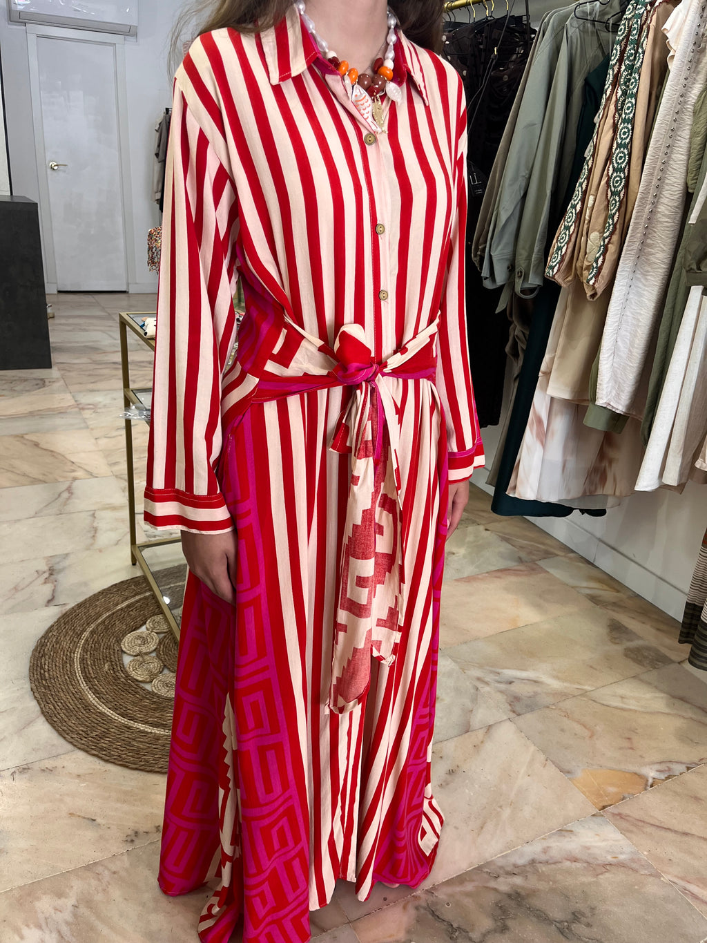 Vestido camisero
