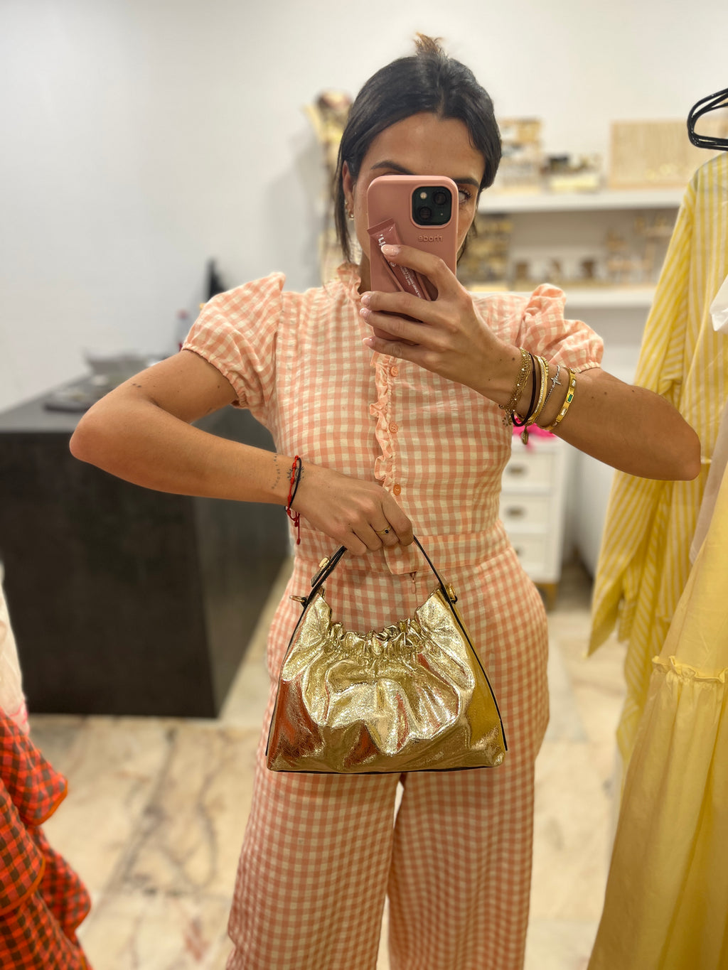 BOLSO DORADO