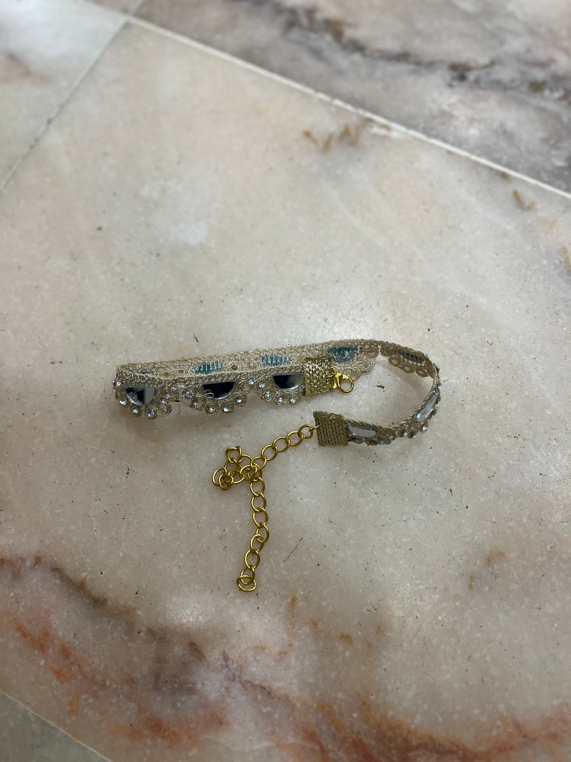 Choker brillo