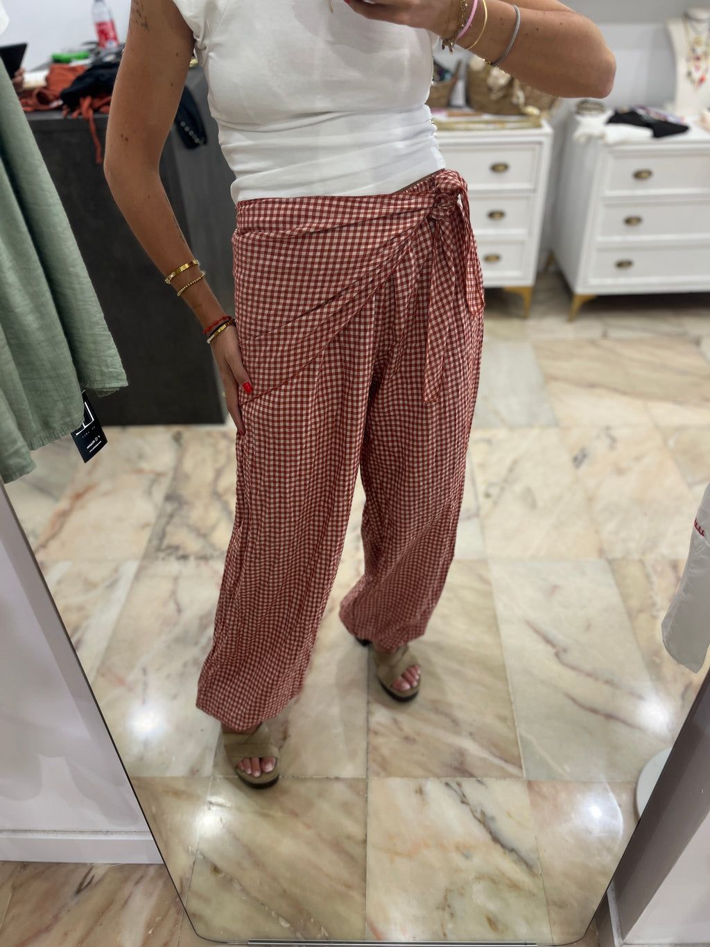 Pantalón Vichy
