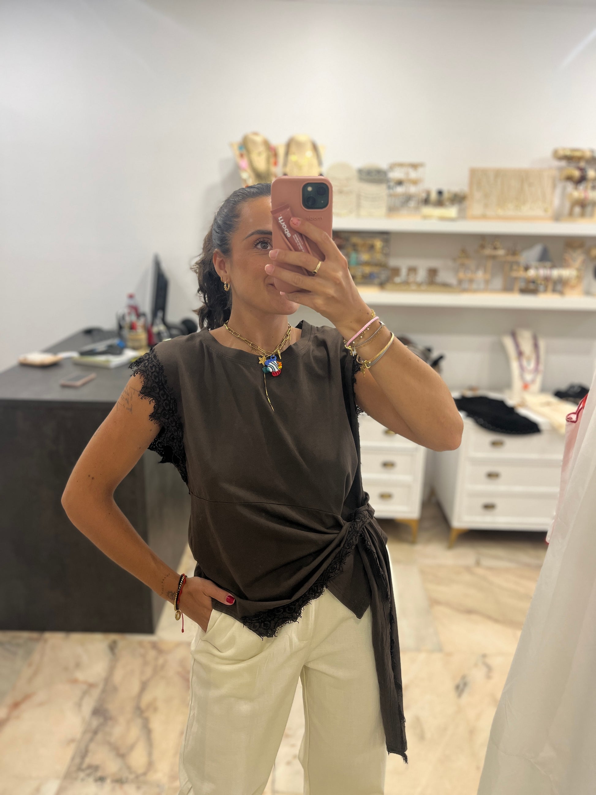 PANTALÓN BEIGE