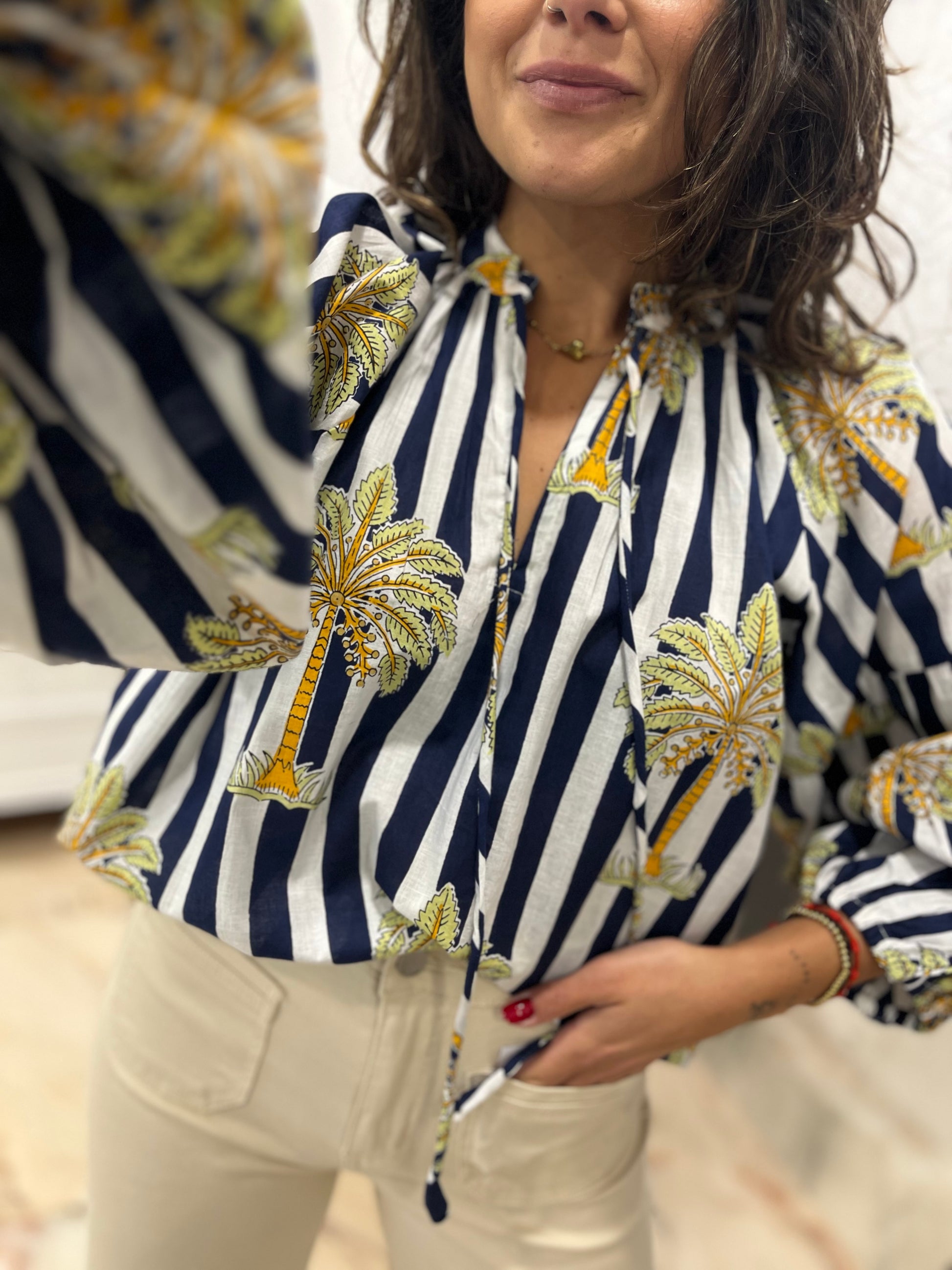 BLUSA PALMERAS