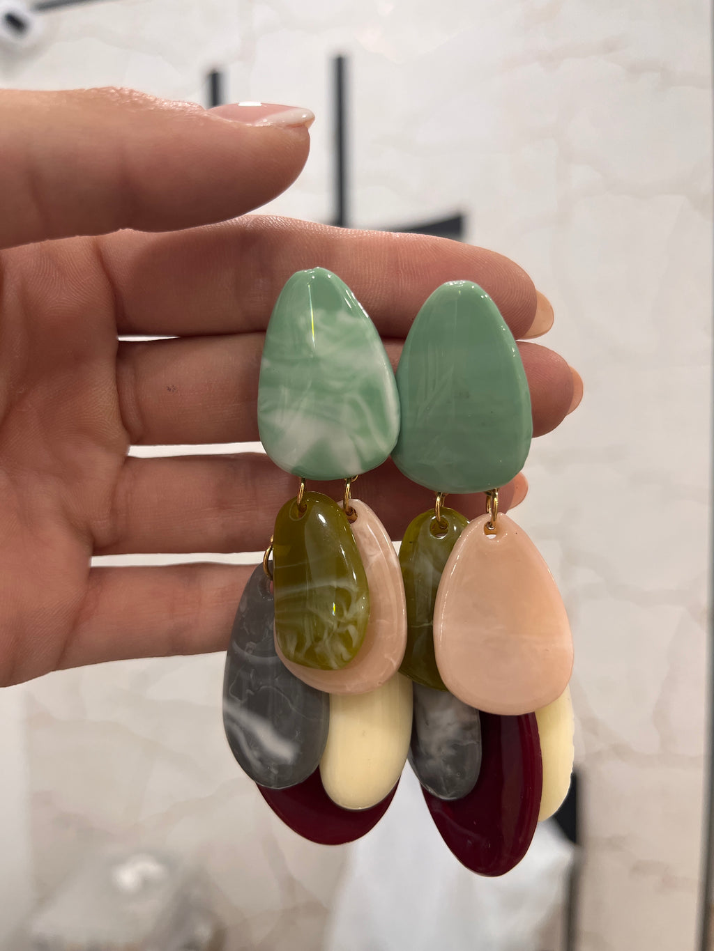 PENDIENTES TURQUESA