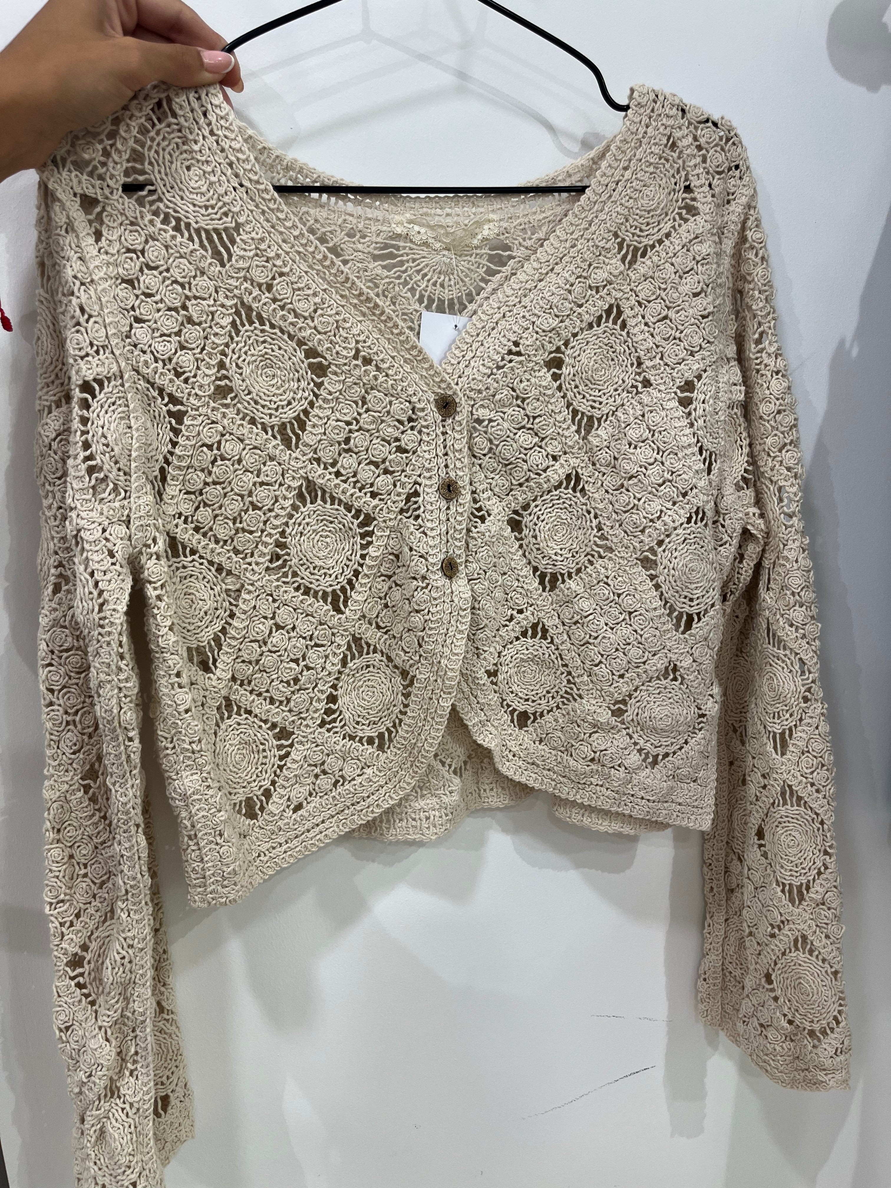 Chaqueta crochet