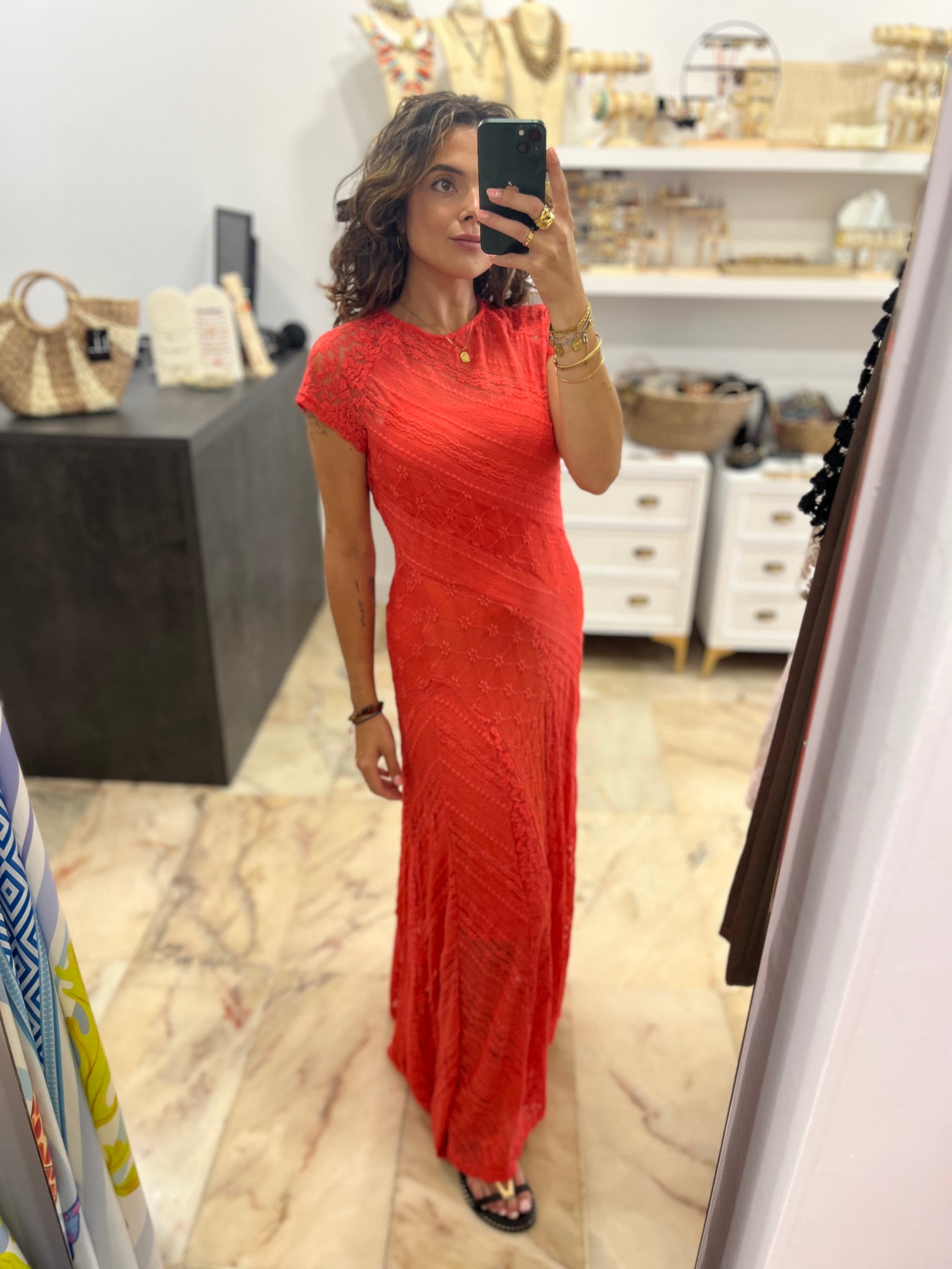 VESTIDO ENCAJE