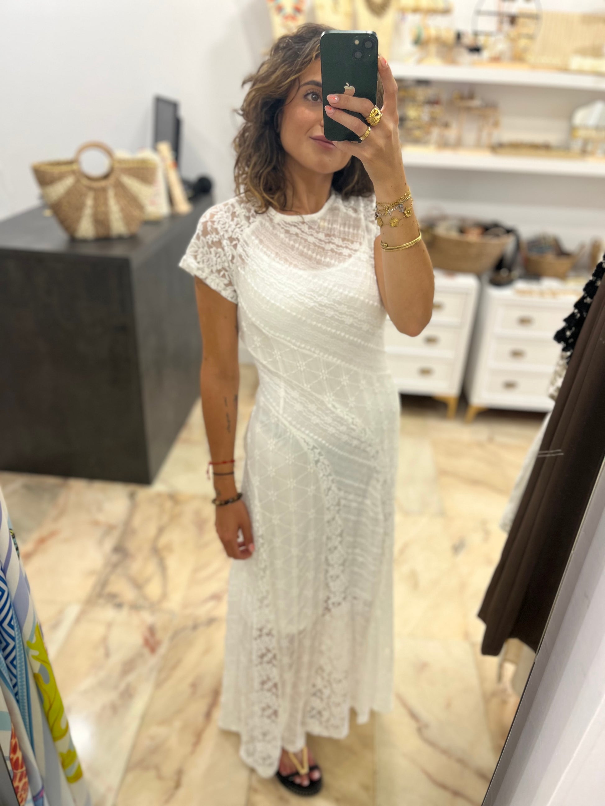 VESTIDO ENCAJE